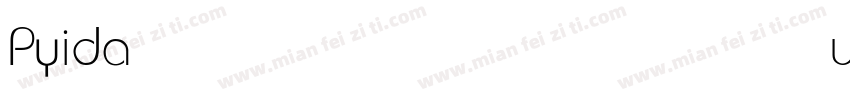 Pyidaungsu light字体转换